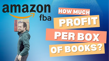 How Much Are We Making Per Box Of Books On Amazon FBA?