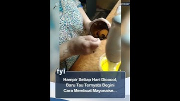 Thumbnail of Beginilah Cara Pembuatan Mayones #shortvideo #shorts