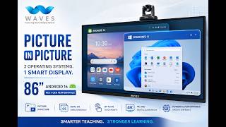 WHAT IS PIP FUNCTION IN WAVES 86" ANDROID 16 IFPD?