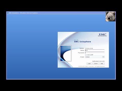 EMC VNX and Active Directory (LDAP) Integration