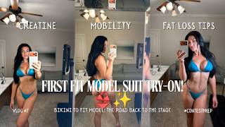 MY FIRST FIT MODEL SUIT TRY-ON + Creatine, Mobility & Fat Loss Tips!