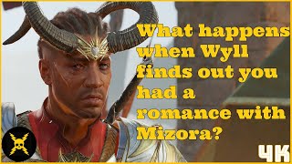Baldur s Gate 3 What happens when Wyll finds out you had a romance with Mizora