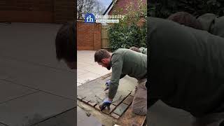 Grouting Sandstone Outside