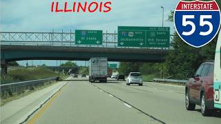 Interstate 55 - Illinois southbound [FULL LENGTH VIDEO]