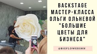 BACKSTAGE живого мастер-класса Ольги Ольневой BACKSTAGE живого мастер-класса Ольги Ольневой