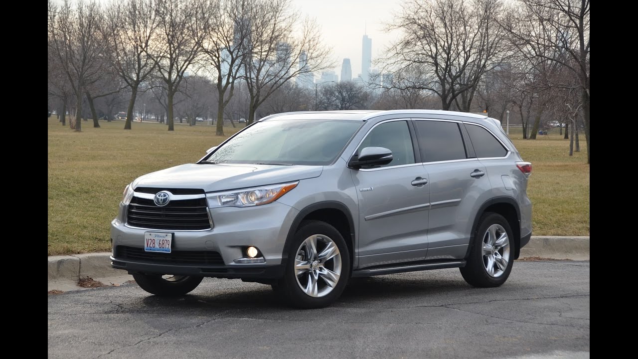 Вес toyota highlander