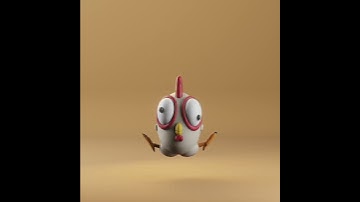 Chicken Jumping 3D Animation | Blender