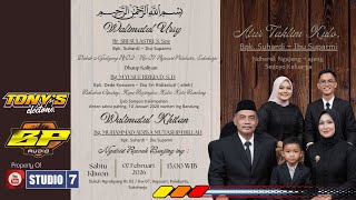 🌏Wedding Sri & Yusuf //  TONY`S Electone ‼️ Bella Putra Audio // Ngrobyong,7 Feb 2026