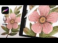 Watercolor Flower & Botanical Painting Tutorial // Procreate Watercolor