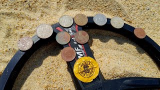 XP DEUS 2 Beach Metal Detecting At South Korean 1st Official Beach l 금속탐지활동시 지켜야 할 매너 l MDK [127]