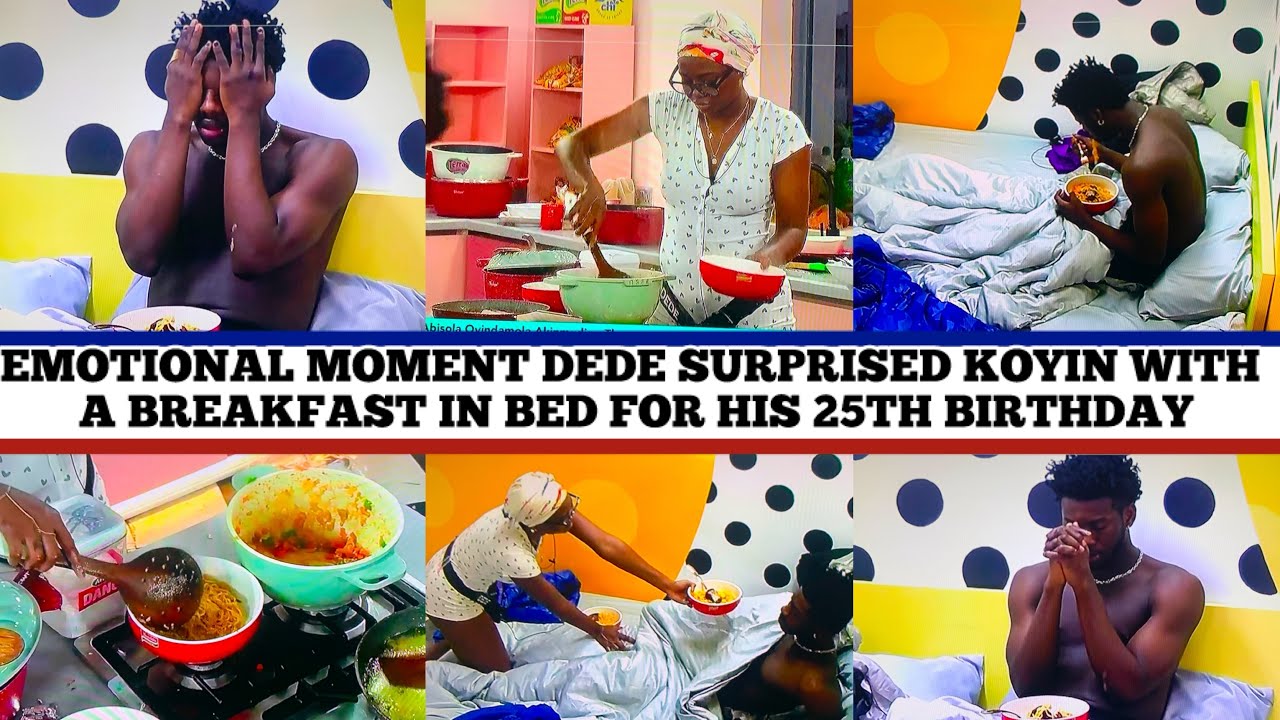 DEDE GIVES KOYIN A MEMORABLE BIRTHDAY GIFT! VICTORY PRAISES DEDE WHILE FAITH & IVATAR BLUSHES.