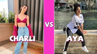 Charli D’amelio Vs Aya TikTok Dance Battle