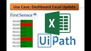 Use Case: Validate Excel and Update - First Senson in UiPath