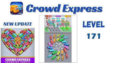 Crowd Express Level 171 Walkthrough 🚦 | Step-by-Step Solution | Go Answer