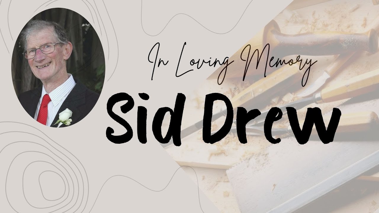 Sid Drew - Funeral Service - YouTube