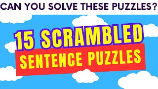 Jumbled Words Game | Can You Solve These Jumbled Sentence Puzzles? |  Rearrange Scrambled Sentences screenshot 3