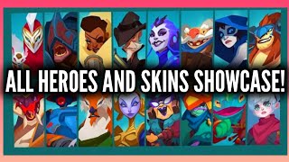 Gigantic: Rampage Edition - All Heroes And Skins Showcase!