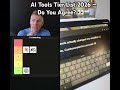 AI Tools Tier List 2026 — My Honest Reaction 👀🤖 #Shorts #itechwithneo