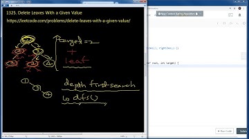 [LeetCode] 1325.  Delete Leaves With a Given Value