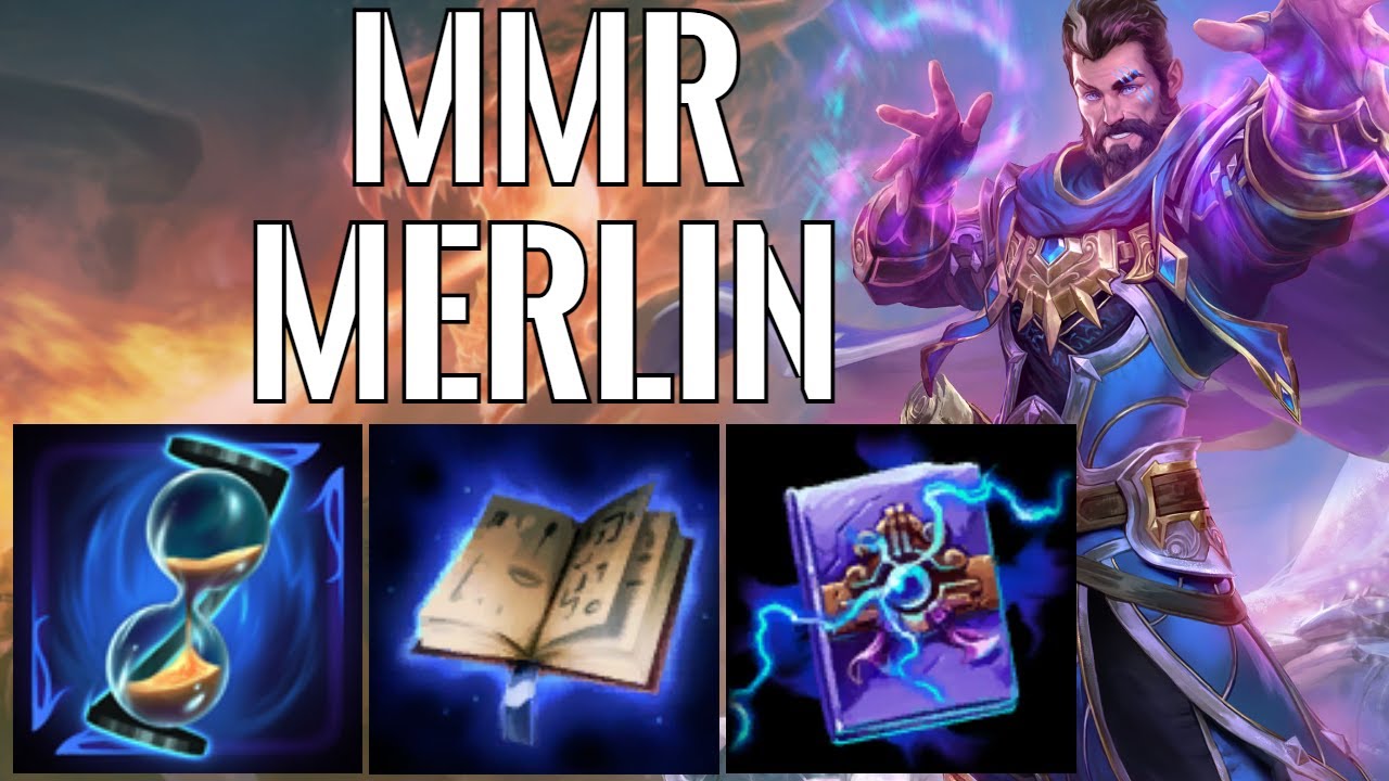 The Ranked Gods Giving Out Blessings! Merlin Mid Gameplay (Smite Ranked Conquest)