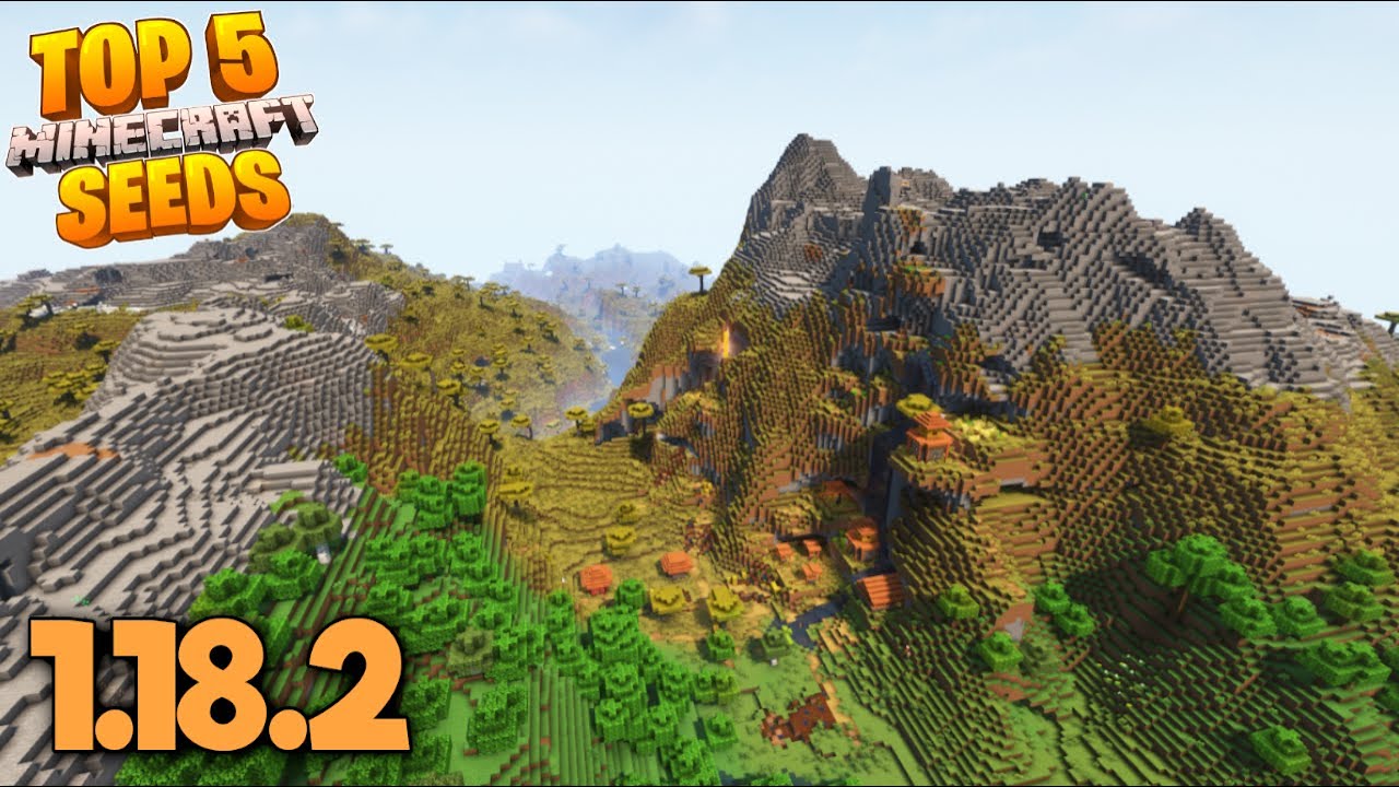 Top 5 VILLAGE SEEDS for Minecraft 1.18.2! (Best Minecraft 1.18.2 Seeds)