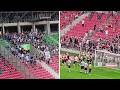Kibice Stali Rzeszów w Tychach. Piłkarze GKS-u Tychy oddali koszulki kibicom po meczu | 24.05.2026