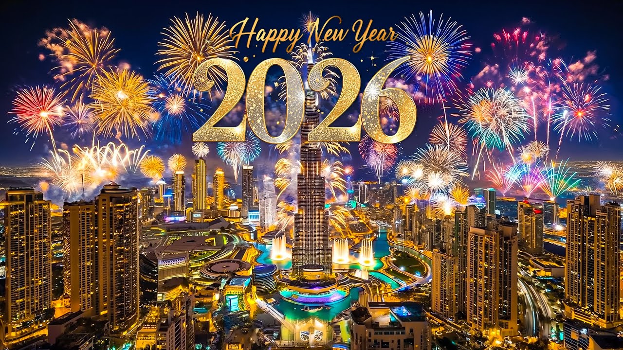 New Year 2026 - Wishes in 10 Seconds | Best Wishing A Happy New Year 2026 Video Effects HD