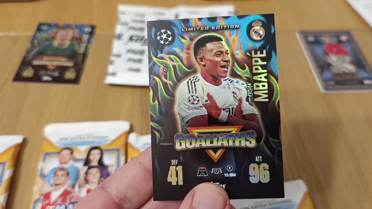 Topps Match Attax Extra 2025/2026 Prezentacja nowej kolekcji i 3 puszek. Trafiamy Rare Relic Card!