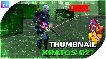 COMO FAZER THUMBNAIL ESTILO KRATOS 027 (android e ios)