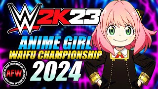 Anime Girl Elimination Chamber 9 | WWE 2K23 | ANIME | WAIFU CHAMPIONSHIP | Spy X Family, Re:ZERO +