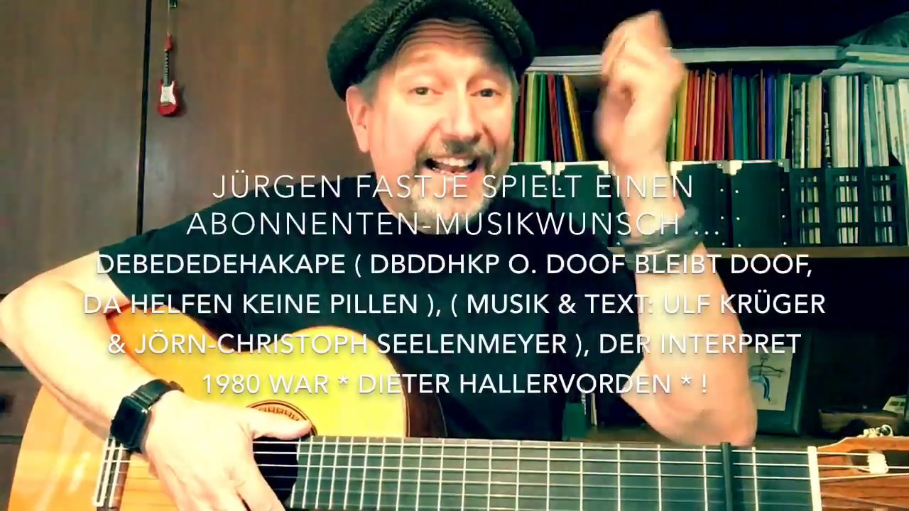 Doof Bleibt Doof Da Helfen Keine Pillen Text Debededehakape ( Dbddhkp ), doof bleibt doof... ( M.&T.: U.Krüger & J