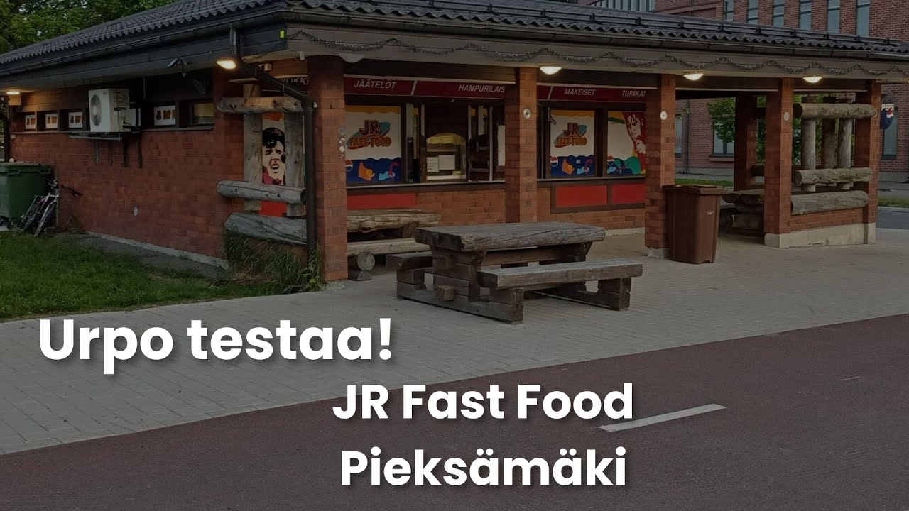 JR Fast Food Pieksämäki ja aito yöympyrä