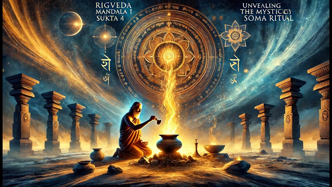 Rigveda | Mandala 1 | Sukta 4 | Mantra 2 | Unveiling the Mystical Soma ...