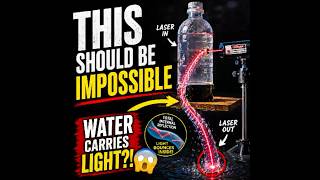 This Laser Is Following Water… And The Reason Is Insane #sciencefacts #facts
