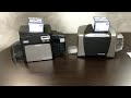 How to change the ribbon for a Fargo DTC 1250E and Fargo DTC 4250E ID card printer