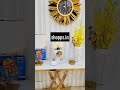 Premium luxury console table marble top India