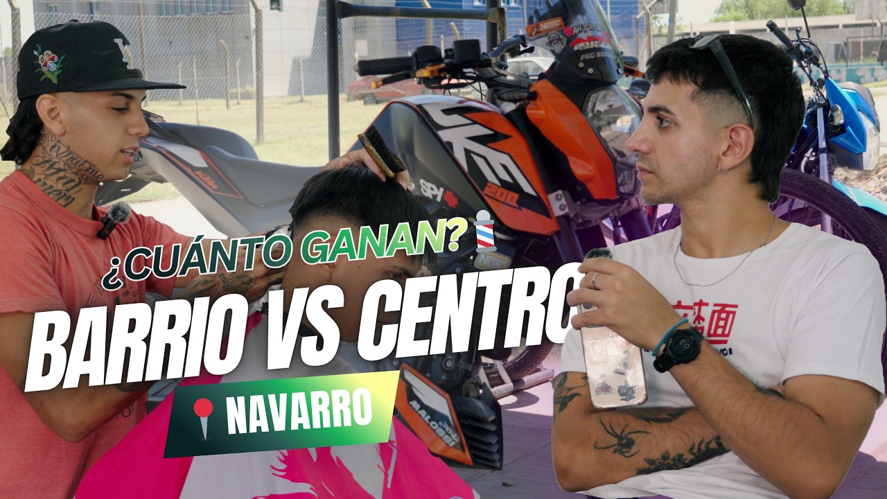 VISITAMOS BARBERÍAS de BARRIO vs CENTRO en un PUEBLO ¿Hay tanta diferencia?