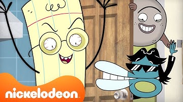 Rock & Scissors Make Paper Angry For Science! 😤 Rock Paper Scissors BRAND NEW Scene | Nicktoons