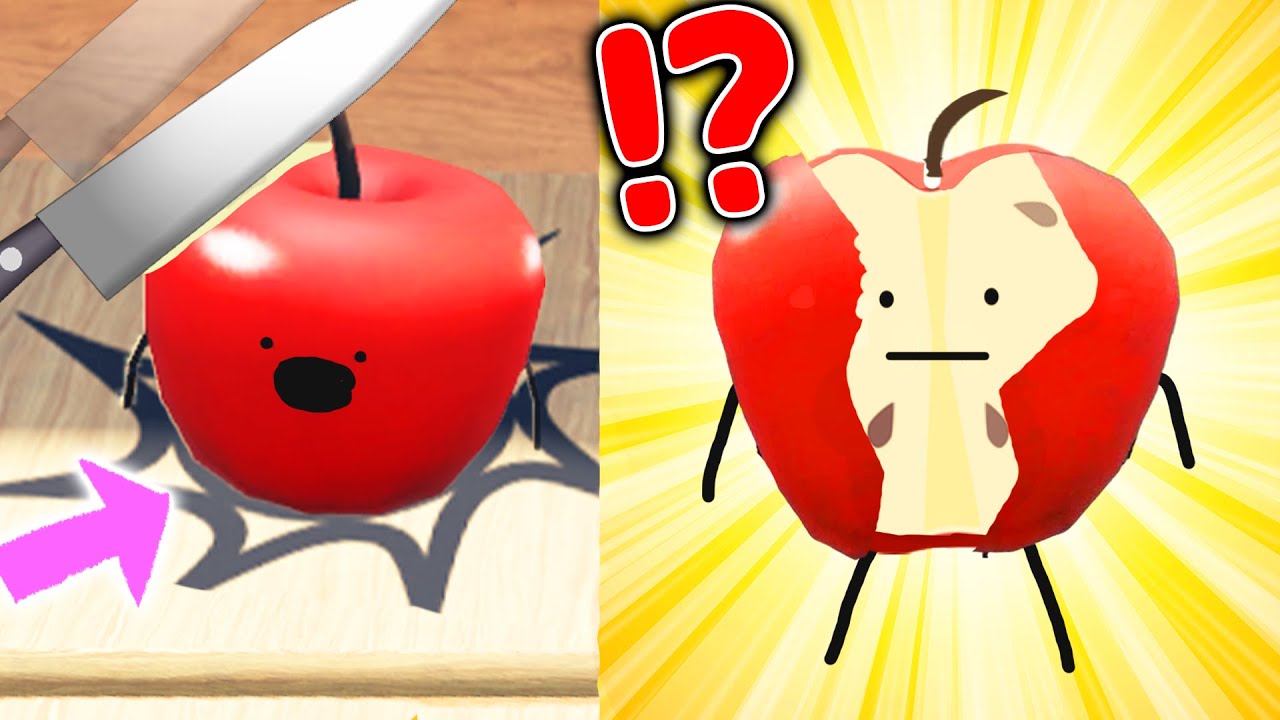 I cut the food open and looked inside. 【Roblox/secretstaycation