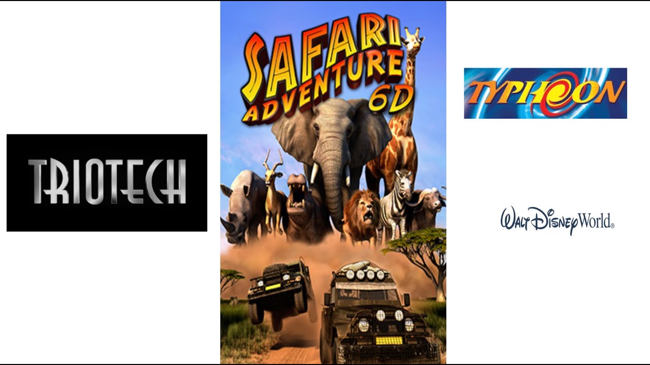 Safari Adventure - Typhoon - Triotech - Walt Disney World Resort 🦁🐅