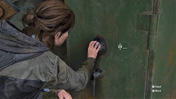 The Last of Us 2: Seattle Gate West 2 Safe Combination