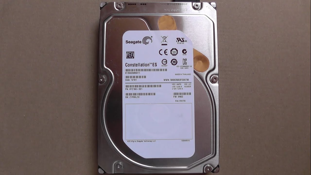 Older and modern SATA Hard Drive Spinups / Start Sounds YouTube