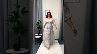 Назва ролика:Літня сукня максі plus size MIREYA зі спущеними плечима #tinday #plussizefashion #ootd