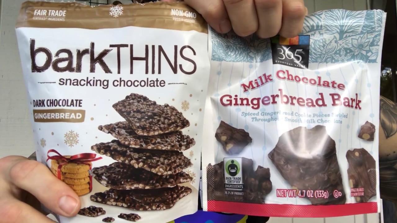 Snack Battle: Chocolate Gingerbread Bark