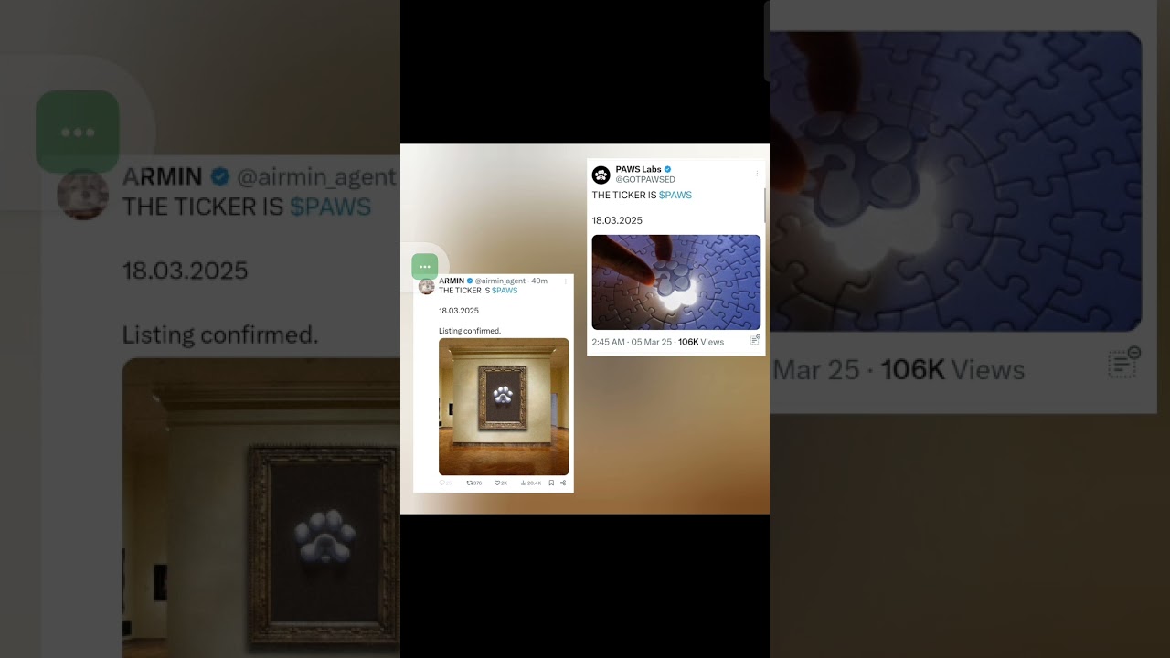 paws listing confirm | paws listing date 18-3-2025 | Paws updates