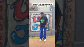 Basic Moves Tutorial Easy to learn🔥✅ #cwalk #clownwalk #tutorial #shorts