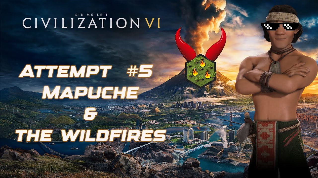 I FINALLY WON A GAME! | CIVILIZATION 6 EMPEROR DIFFICULTY | MAPUCHE