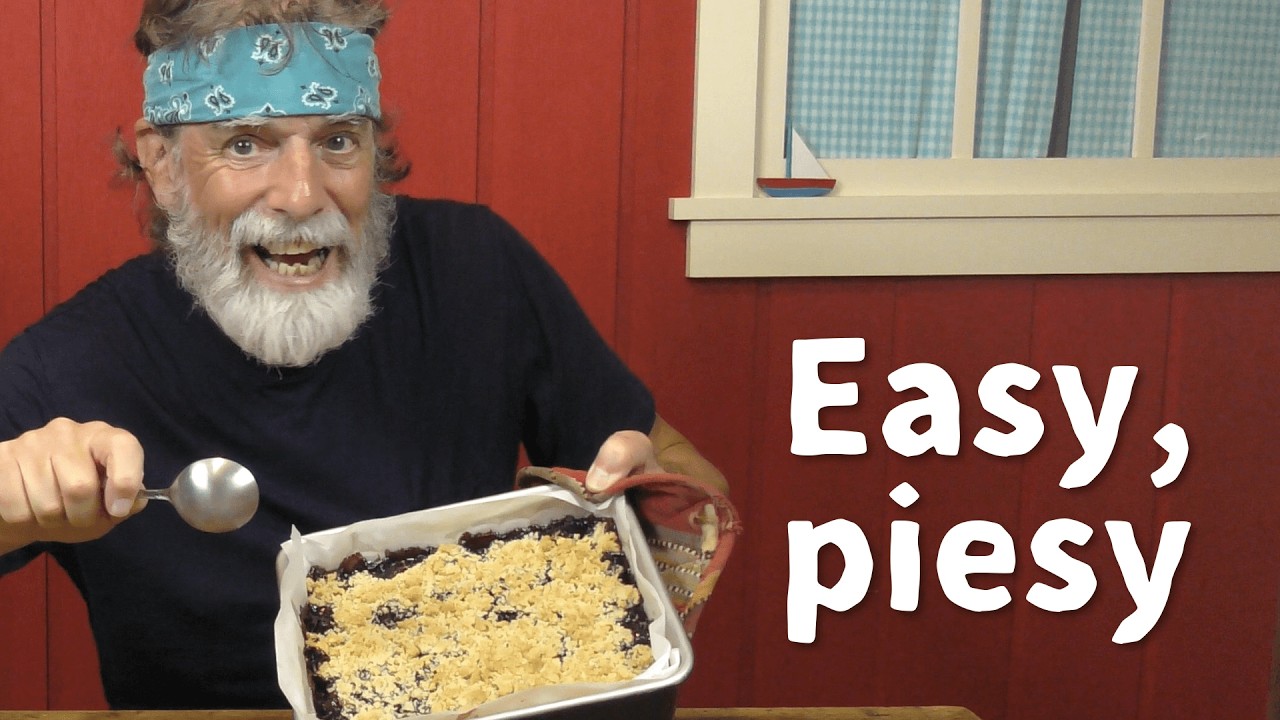 Blueberry Pie Oatmeal Squares (a Kuma's Kitchen Recipe)