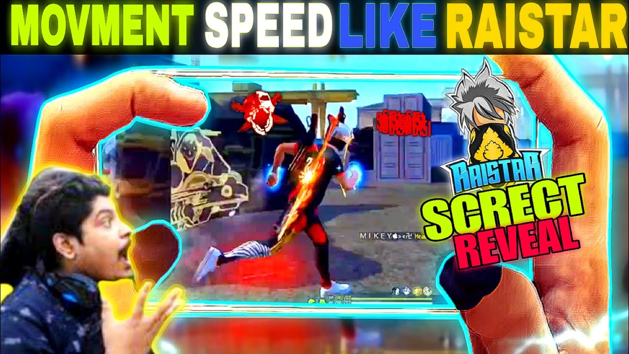 RAISTAR 🔥 SCREEN LAG MOVEMENT ⚙️🔥 | 100X FASTER 🤯 | BRAZILIAN 🇧🇷 MOVEMENT 🥵🔥 REVEALED !! 