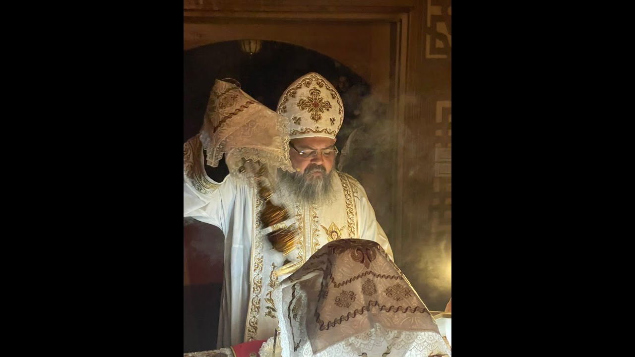 القداس الكيرلسي من سهرة شهر كيهك المبارك ... القس بقطر نسيم